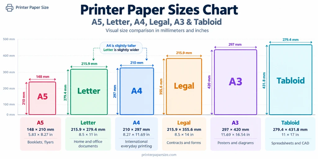 Envelope Sizes for Printing: C4, C5, C6, DL and #10 Explained
